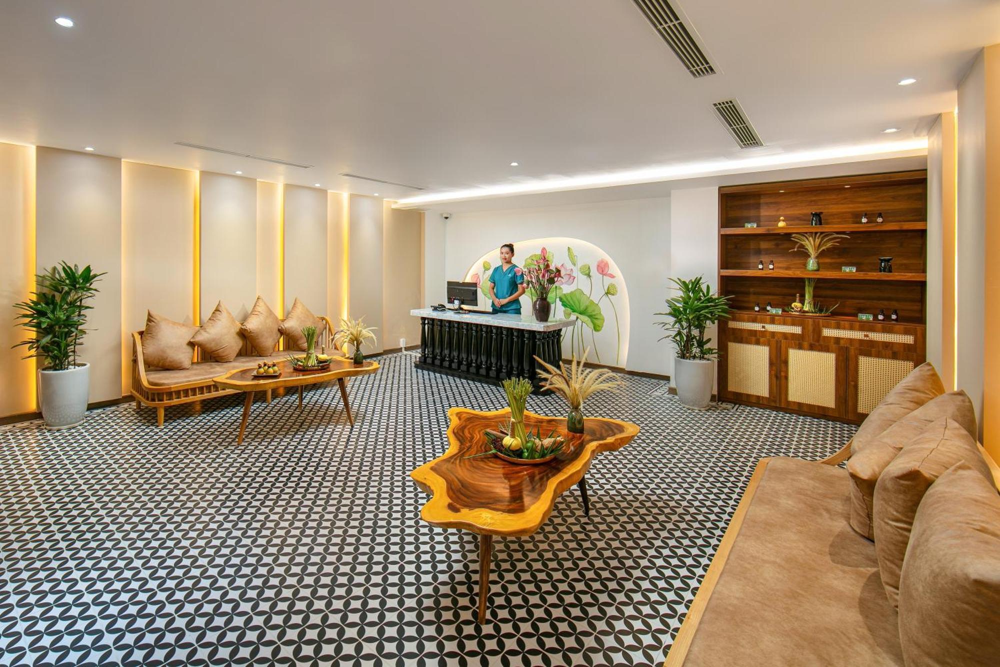 Grand Sunrise Palace Hoi An- A Luxury Indochine Hotel & Spa Экстерьер фото Reception