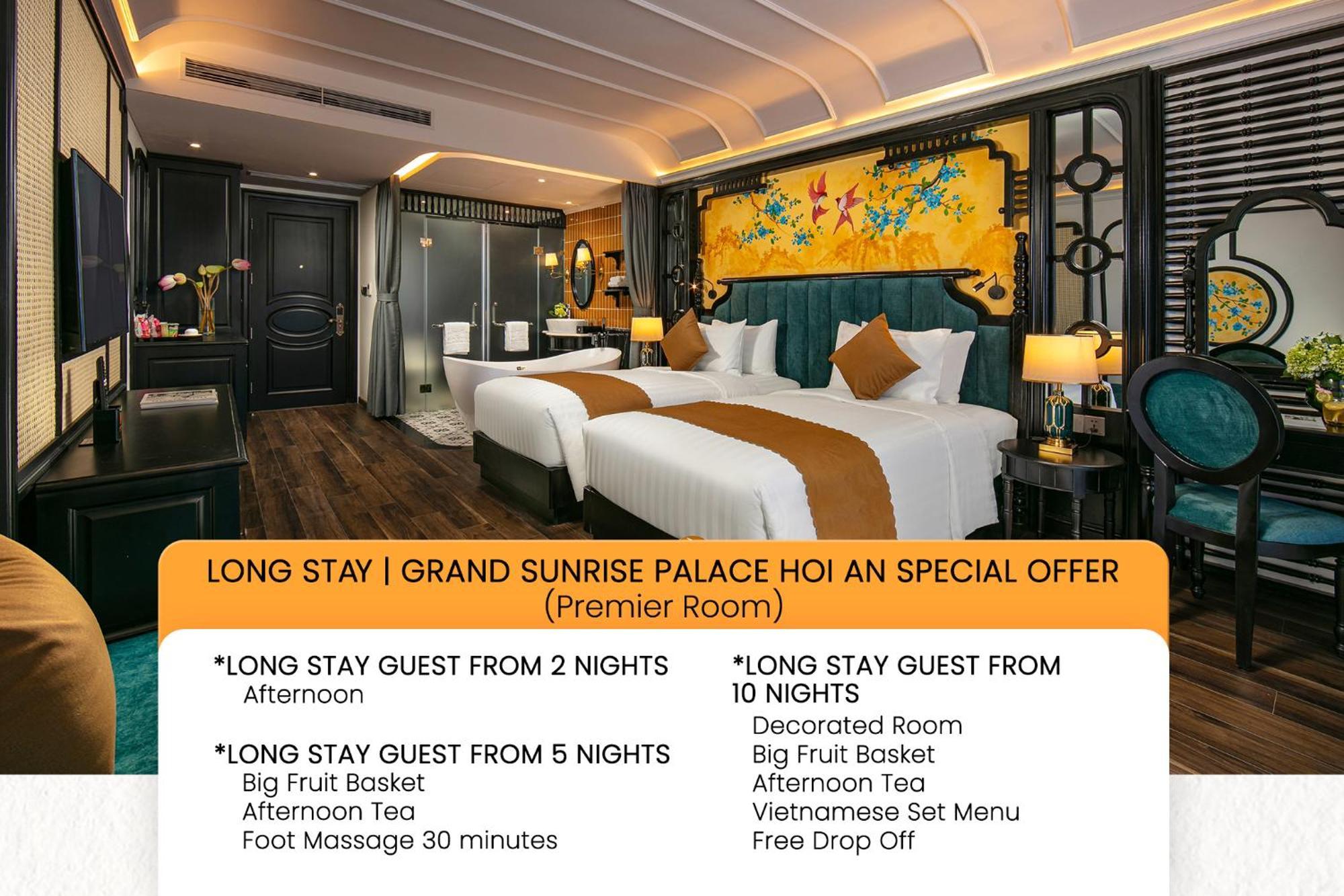 Grand Sunrise Palace Hoi An- A Luxury Indochine Hotel & Spa Экстерьер фото